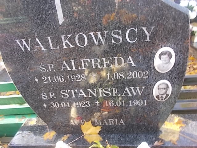 Alfreda WALKOWSKA 1928 Słupsk - Grobonet - Wyszukiwarka osób pochowanych