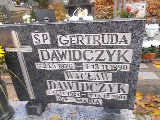 Wacław DAWIDCZYK 1924 Słupsk - Grobonet - Wyszukiwarka osób pochowanych