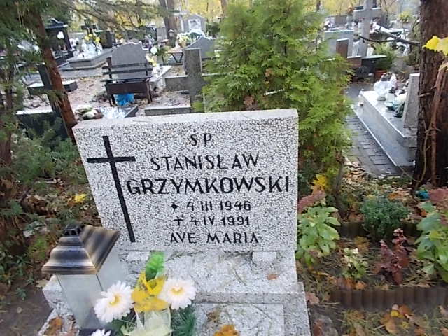 Stanisław GRZYMKOWSKI 1946 Słupsk - Grobonet - Wyszukiwarka osób pochowanych