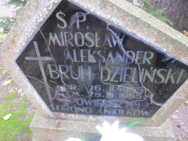 Mirosław Aleksander BRUH DZIELIŃSKI 1955 Słupsk - Grobonet - Wyszukiwarka osób pochowanych