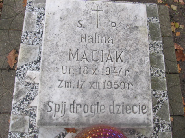 Halina MACIAK 1947 Słupsk - Grobonet - Wyszukiwarka osób pochowanych