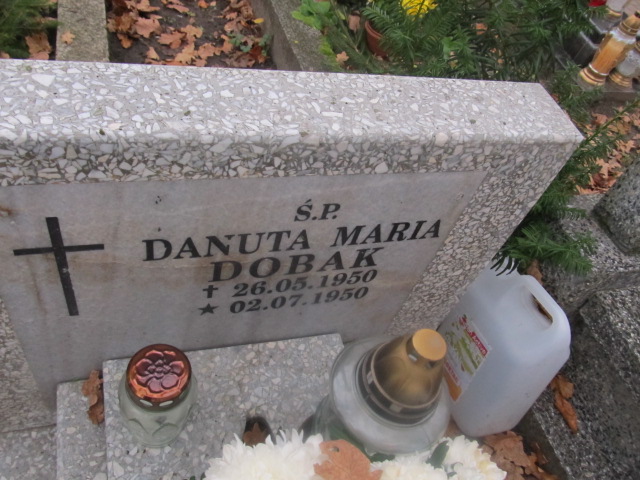 Danuta DOBAK 1950 Słupsk - Grobonet - Wyszukiwarka osób pochowanych