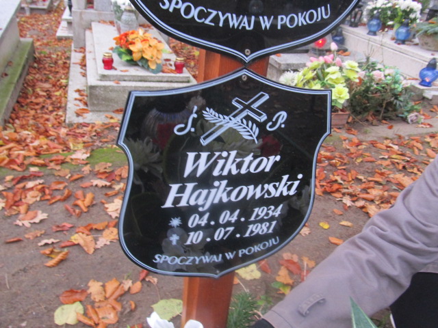 Wiktor HAJKOWSKI 1934 Słupsk - Grobonet - Wyszukiwarka osób pochowanych