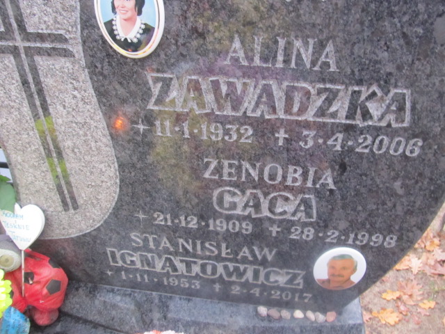 Zenobia GACA 1909 Słupsk - Grobonet - Wyszukiwarka osób pochowanych