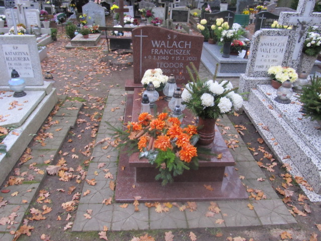 Grób FRANCISZEK WALACH