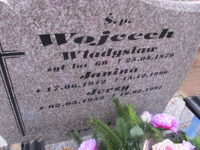 Janina WOJCECH 1912 Słupsk - Grobonet - Wyszukiwarka osób pochowanych