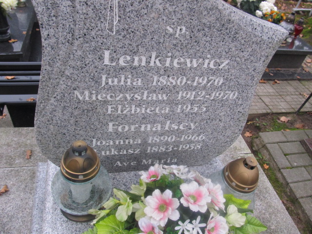 Elżbieta LENKIEWICZ 1955 Słupsk - Grobonet - Wyszukiwarka osób pochowanych