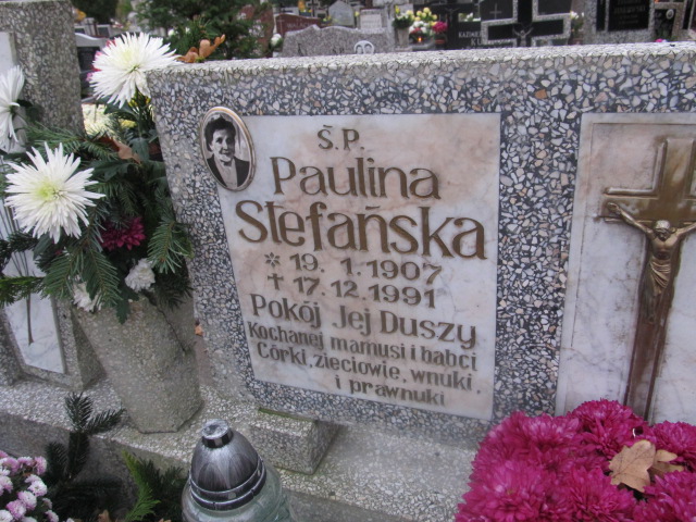 Paulina STEFAŃSKA 1907 Słupsk - Grobonet - Wyszukiwarka osób pochowanych