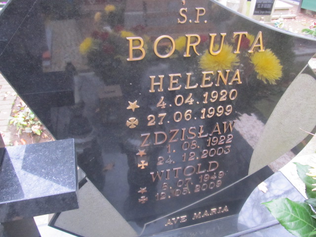 Helena BORUTA 1920 Słupsk - Grobonet - Wyszukiwarka osób pochowanych