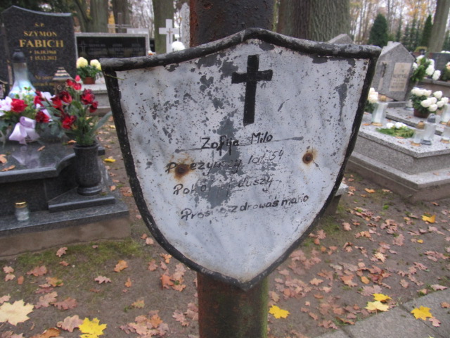 Zofia MILO 1906 Słupsk - Grobonet - Wyszukiwarka osób pochowanych