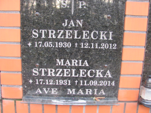 Maria STRZELECKA 1931 Słupsk - Grobonet - Wyszukiwarka osób pochowanych