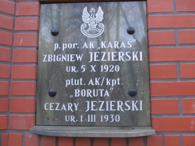 Zbigniew JEZIERSKI 1920 Słupsk - Grobonet - Wyszukiwarka osób pochowanych