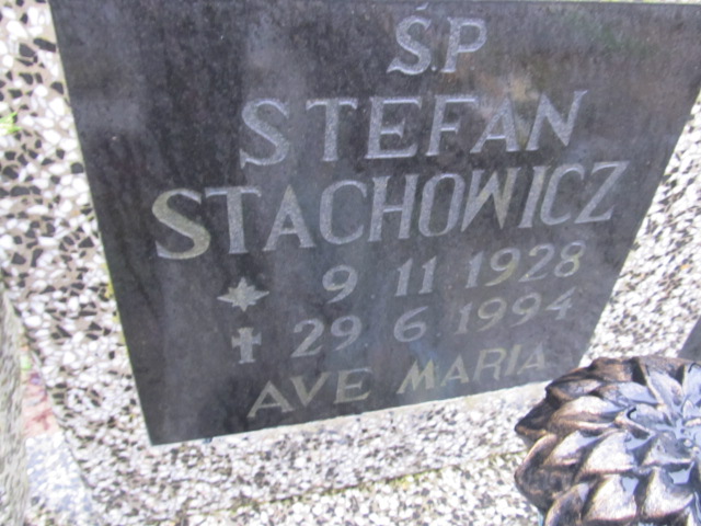Marian STACHOWICZ 1952 Słupsk - Grobonet - Wyszukiwarka osób pochowanych