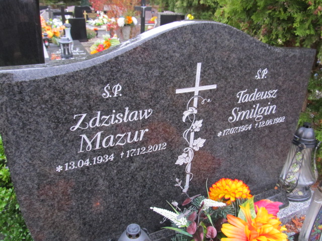 Zdzisław MAZUR 1934 Słupsk - Grobonet - Wyszukiwarka osób pochowanych