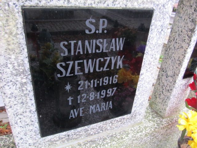 Stanisław SZEWCZYK 1916 Słupsk - Grobonet - Wyszukiwarka osób pochowanych