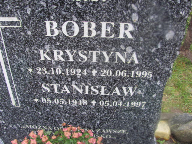 Stanisław BOBER 1948 Słupsk - Grobonet - Wyszukiwarka osób pochowanych