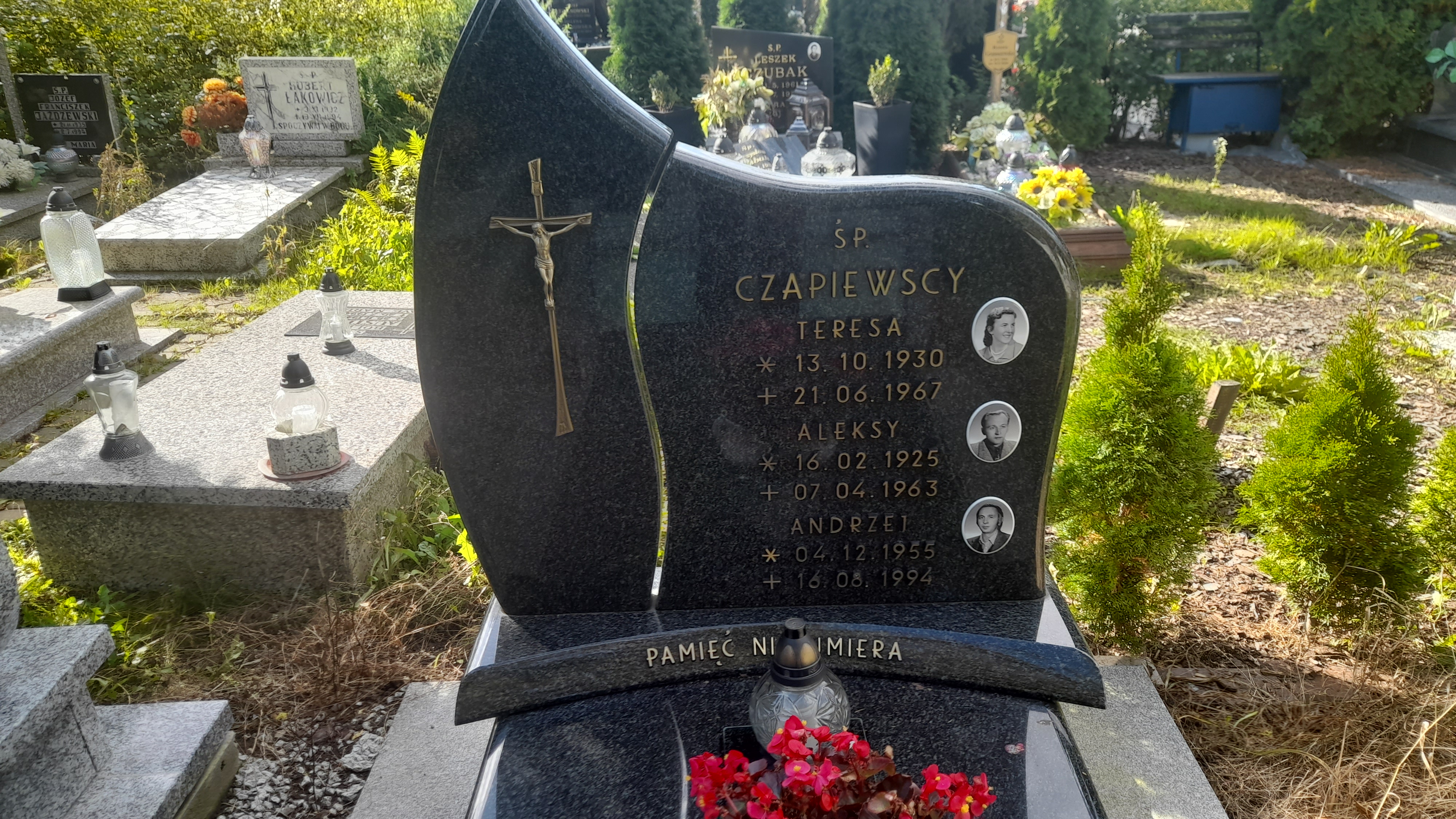 Aleksy CZAPIEWSKI 1925 Słupsk - Grobonet - Wyszukiwarka osób pochowanych