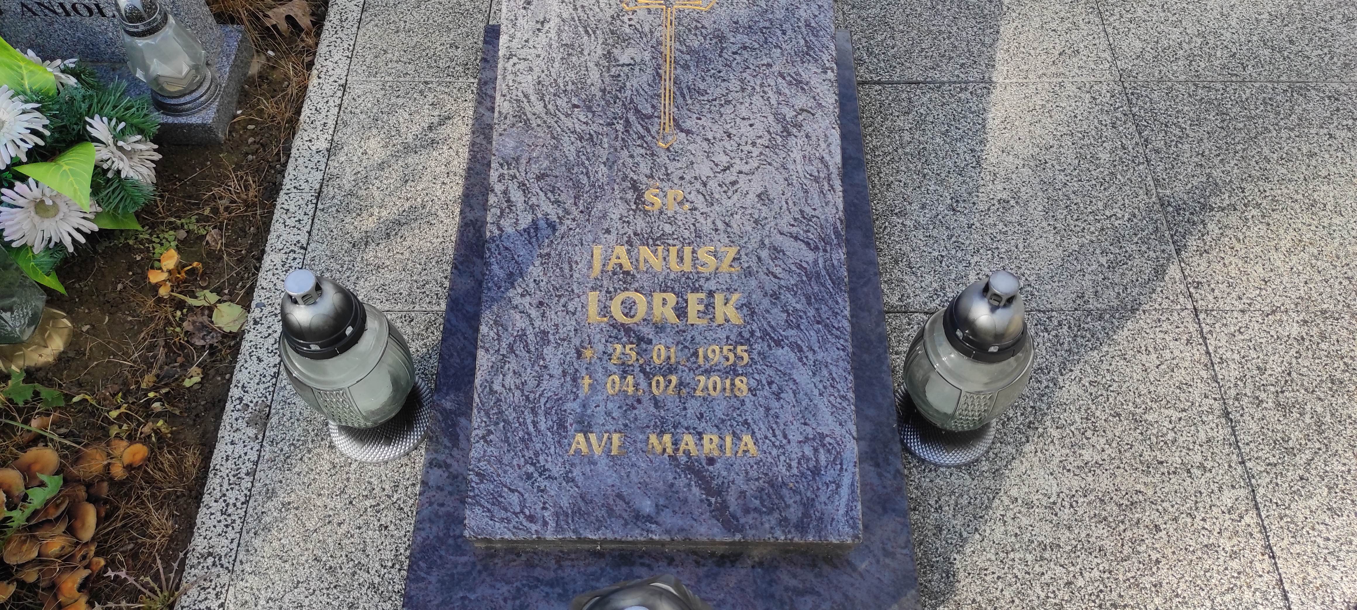 Janusz LOREK 1955 Słupsk - Grobonet - Wyszukiwarka osób pochowanych