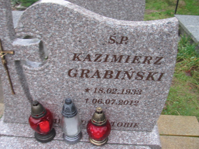Kazimierz GRABIŃSKI 1933 Słupsk - Grobonet - Wyszukiwarka osób pochowanych