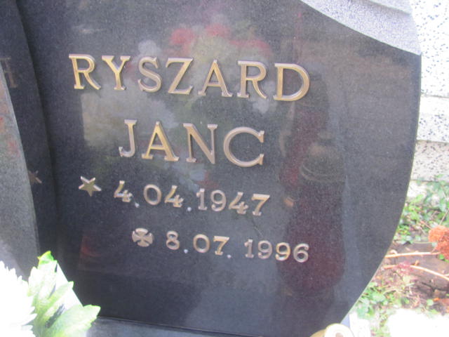 Ryszard JANC 1947 Słupsk - Grobonet - Wyszukiwarka osób pochowanych