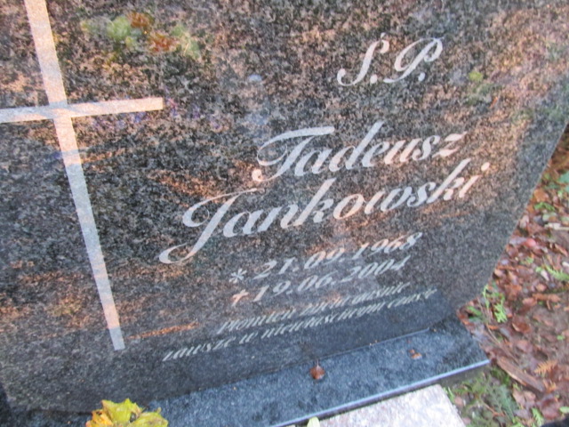 Michał JANKOWSKI 1988 Słupsk - Grobonet - Wyszukiwarka osób pochowanych