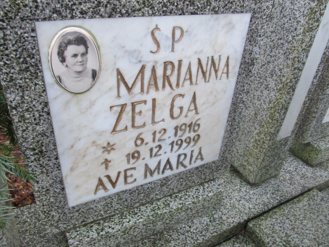 Marianna ZELGA 1916 Słupsk - Grobonet - Wyszukiwarka osób pochowanych