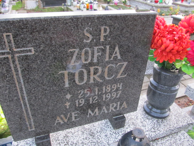 Zofia TORCZ 1894 Słupsk - Grobonet - Wyszukiwarka osób pochowanych