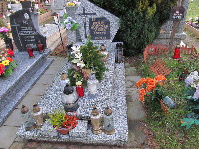 Grób MARIA KOPCZAK
