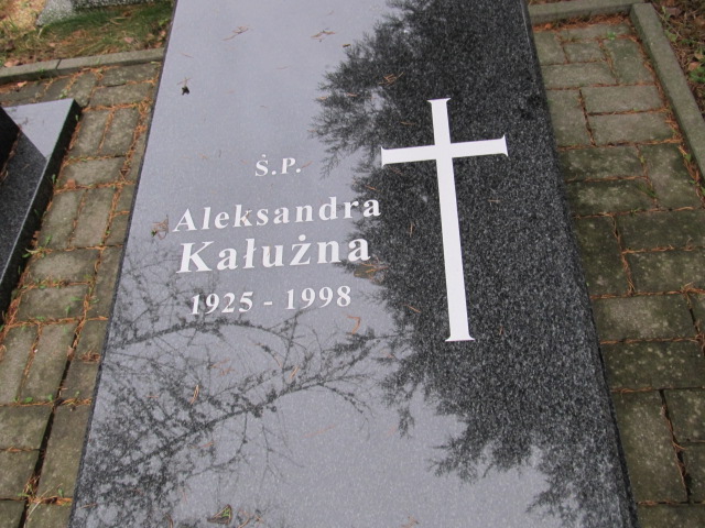 Aleksandra KAŁUŻNA 1925 Słupsk - Grobonet - Wyszukiwarka osób pochowanych