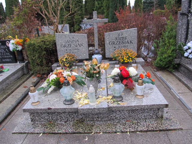 Grób JANINA GRZESIAK