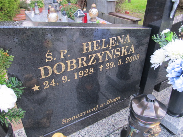 Helena DOBRZYŃSKA 1928 Słupsk - Grobonet - Wyszukiwarka osób pochowanych