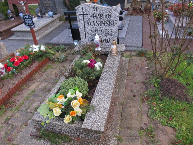 Grób MARIAN WASIŃSKI