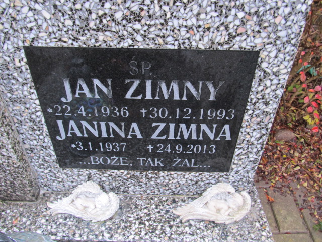 Janina ZIMNA 1937 Słupsk - Grobonet - Wyszukiwarka osób pochowanych
