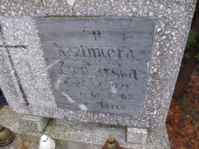 Kazimiera ZIENTARSKA 1928 Słupsk - Grobonet - Wyszukiwarka osób pochowanych