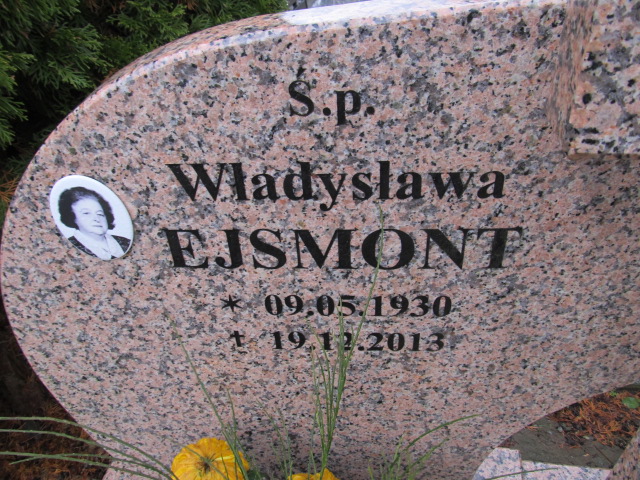Władysława EJSMONT 1930 Słupsk - Grobonet - Wyszukiwarka osób pochowanych