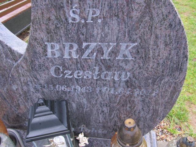 Czesław BRZYK 1943 Słupsk - Grobonet - Wyszukiwarka osób pochowanych
