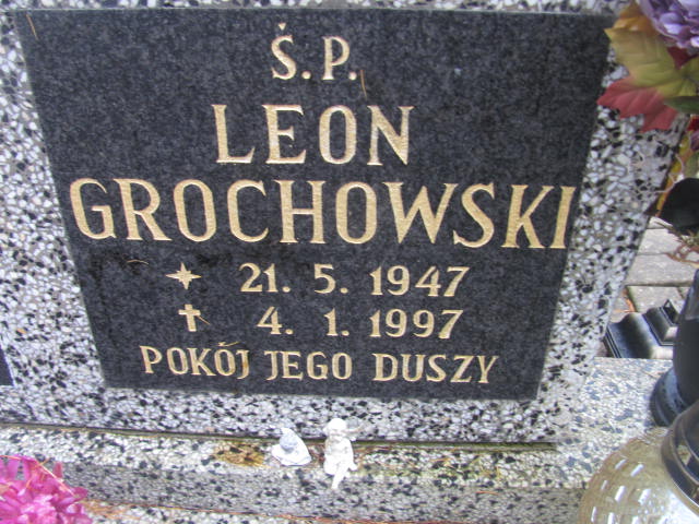 Leon GROCHOWSKI 1947 Słupsk - Grobonet - Wyszukiwarka osób pochowanych