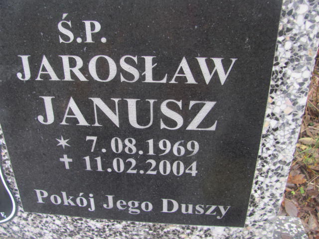 Jarosław JANUSZ 1969 Słupsk - Grobonet - Wyszukiwarka osób pochowanych