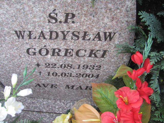 Krzysztof GÓRECKI 1962 Słupsk - Grobonet - Wyszukiwarka osób pochowanych