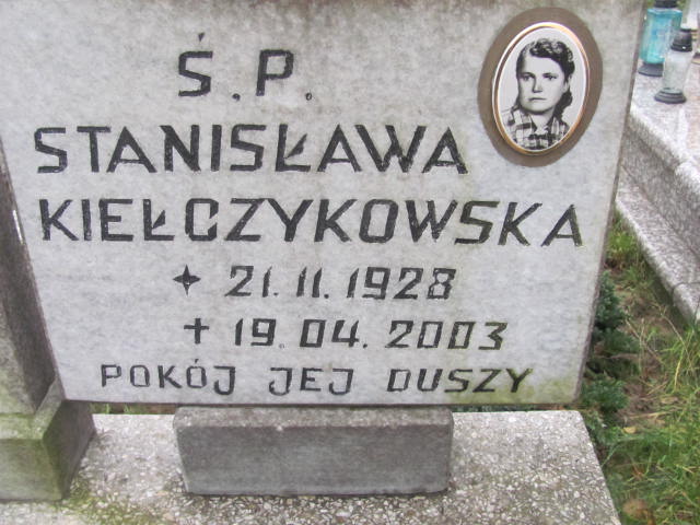 Stanisława KIEŁCZYKOWSKA 1928 Słupsk - Grobonet - Wyszukiwarka osób pochowanych