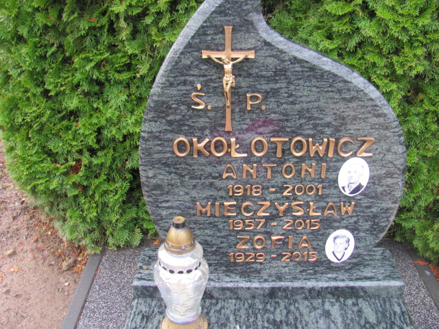Zofia OKOŁOTOWICZ 1929 Słupsk - Grobonet - Wyszukiwarka osób pochowanych