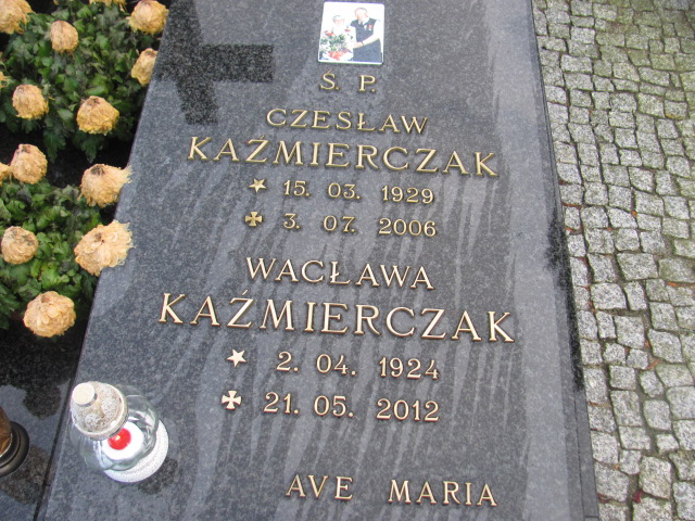 Wacława KAŹMIERCZAK 1924 Słupsk - Grobonet - Wyszukiwarka osób pochowanych