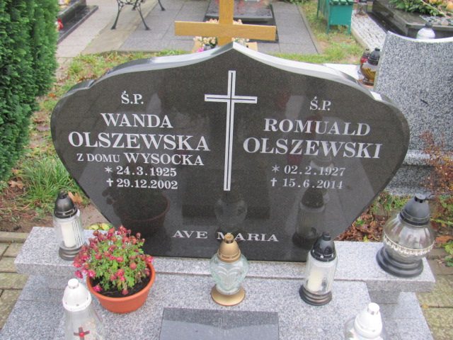 Romuald OLSZEWSKI 1927 Słupsk - Grobonet - Wyszukiwarka osób pochowanych