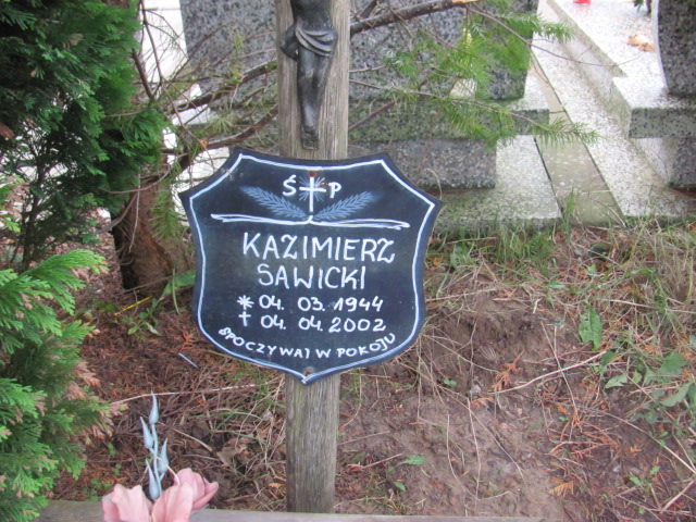 Kazimierz SAWICKI 1944 Słupsk - Grobonet - Wyszukiwarka osób pochowanych