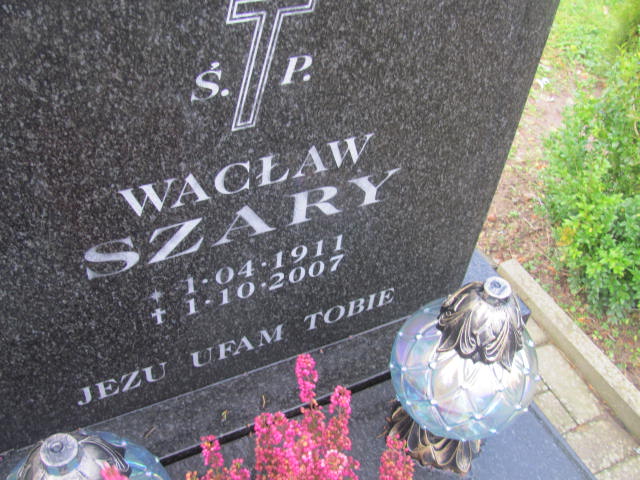 Wacław SZARY 1911 Słupsk - Grobonet - Wyszukiwarka osób pochowanych