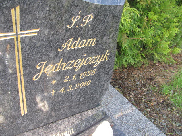 Adam JĘDRZEJCZYK 1958 Słupsk - Grobonet - Wyszukiwarka osób pochowanych