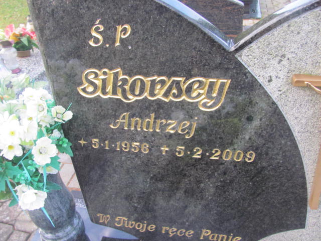 Andrzej SIKORSKI 1956 Słupsk - Grobonet - Wyszukiwarka osób pochowanych