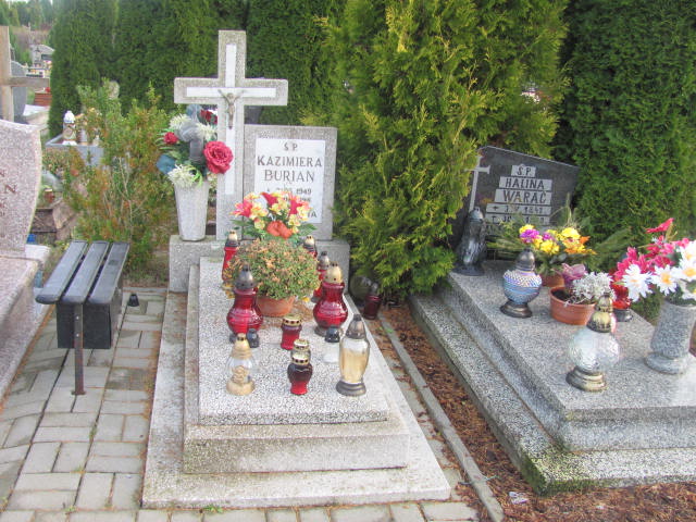 Grób KAZIMIERA BURIAN