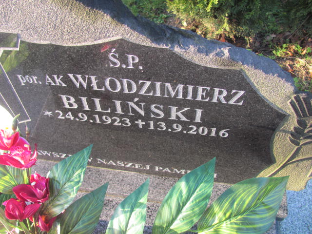 Włodzimierz BILIŃSKI 1923 Słupsk - Grobonet - Wyszukiwarka osób pochowanych