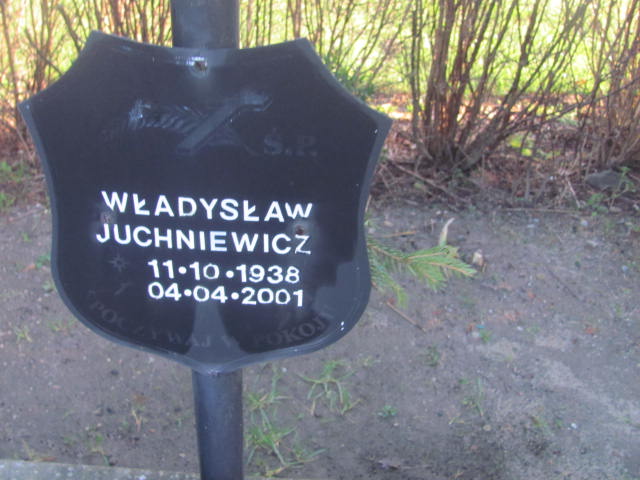 Władysław JUCHNIEWICZ 1938 Słupsk - Grobonet - Wyszukiwarka osób pochowanych